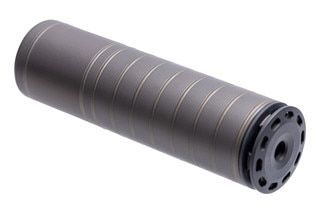 SilencerCo Scythe TI 30 Cal Suppressor features titanium construction.